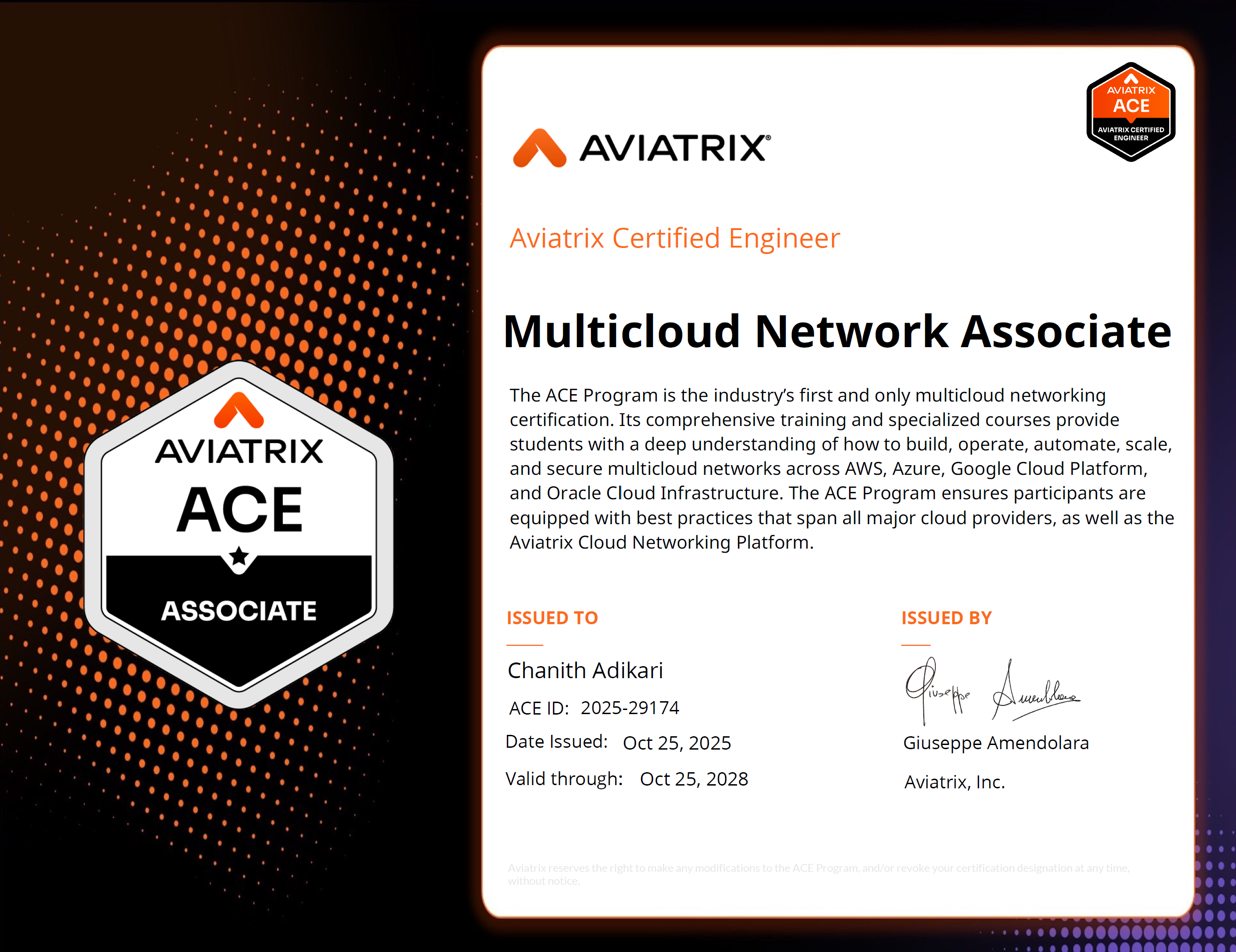Aviatrix Multi Cloud Network Engineer